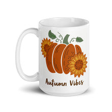 Load image into Gallery viewer, Autumn Vibes White glossy mug
