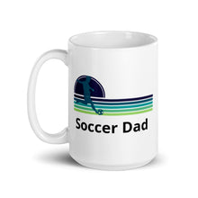 Load image into Gallery viewer, Soccer Dad White glossy mug
