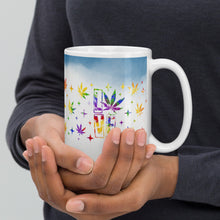 Load image into Gallery viewer, Herb Love White glossy mug
