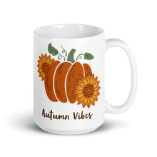 Load image into Gallery viewer, Autumn Vibes White glossy mug
