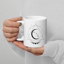 Load image into Gallery viewer, Aries Zodiac White glossy mug
